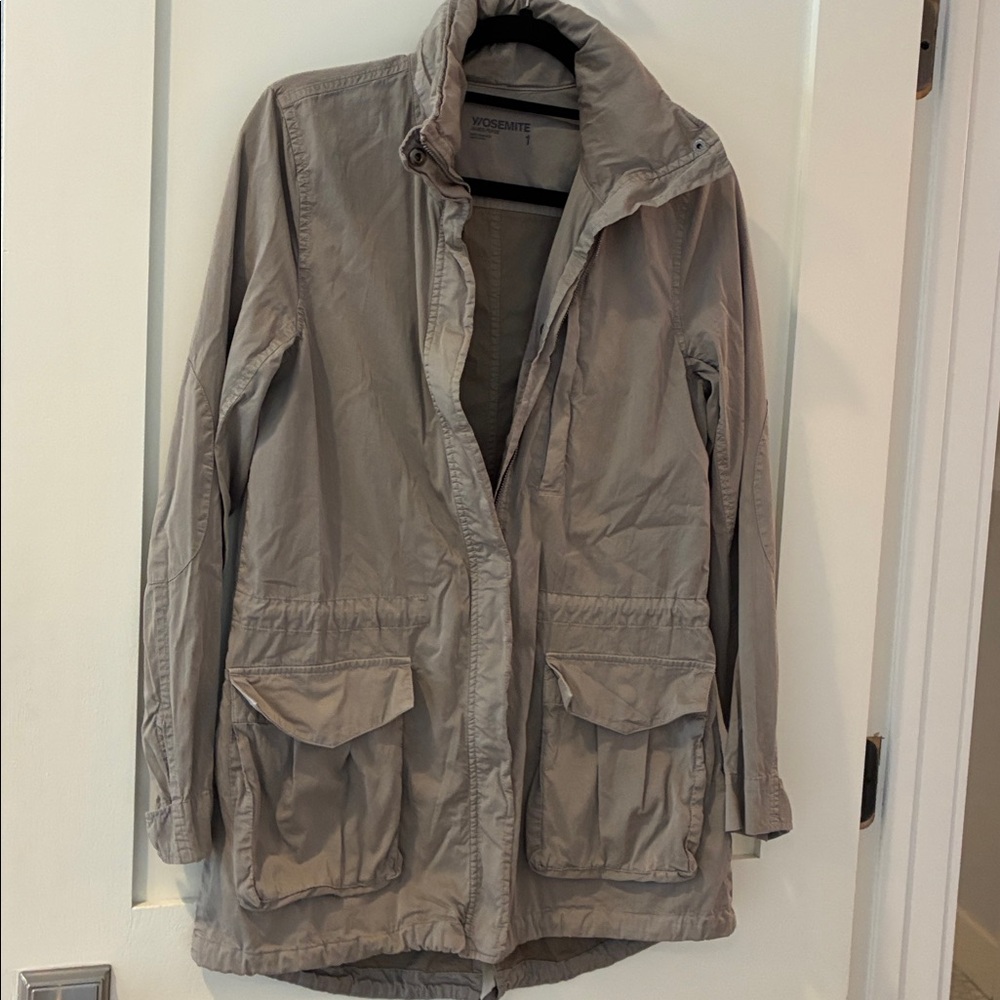 James Perse Taupe Yosemite series Utility Jacket